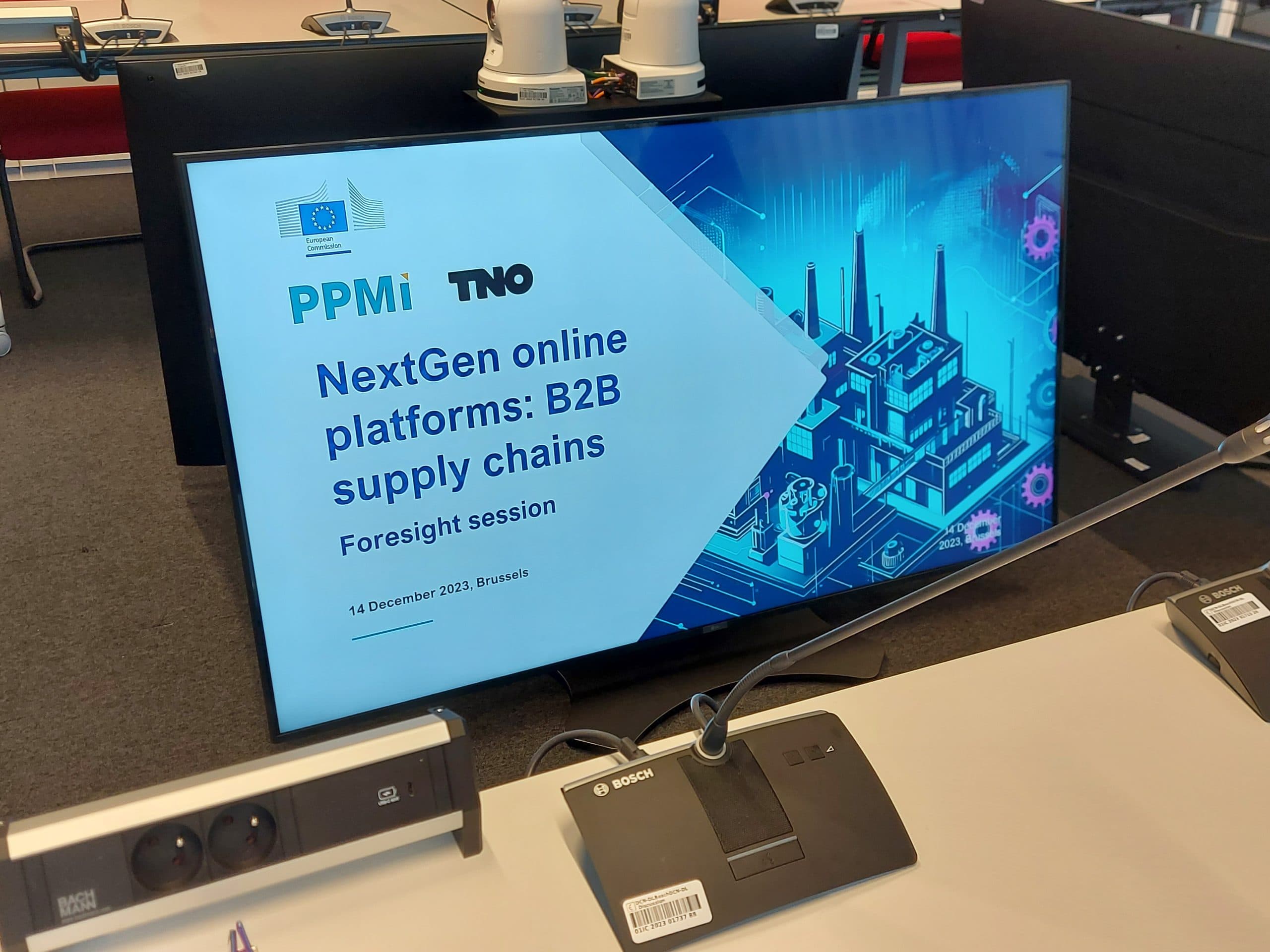 Next-Generation Online Platforms: Transforming B2B Supply Chains, Brussels, December 2023